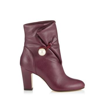 Bethanie 85 Leather Ankle Boots