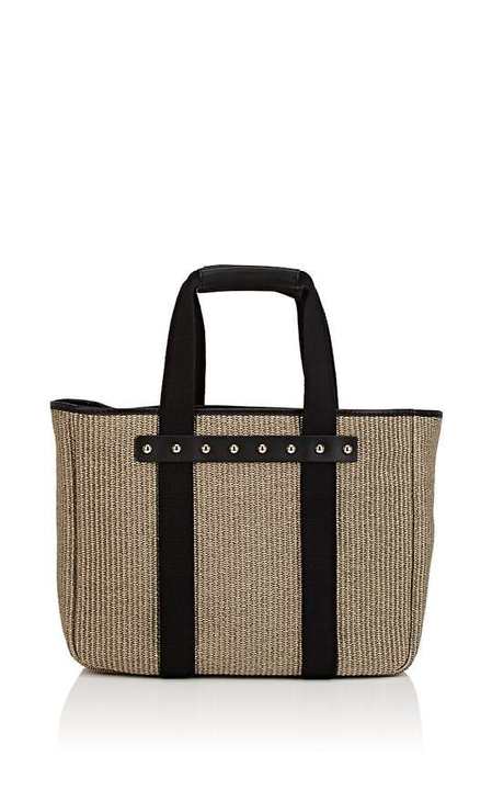 Woven Raffia Tote Bag展示图