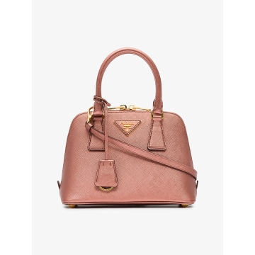 Pink Promenade Mini Leather Bag