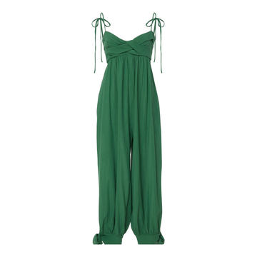 Reed Tie Hem Jumpsuit