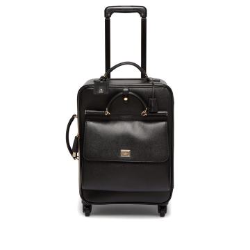 Sicily leather suitcase
