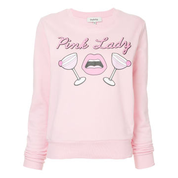 Pink Lady printed sweatshirt