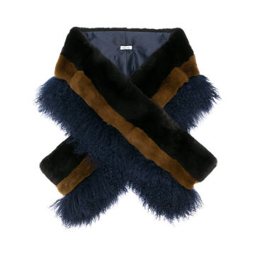 long fur stole