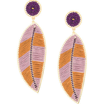 Paramo leaf earrings