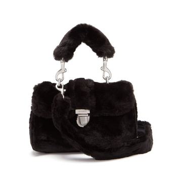 Sullivan mini faux-fur satchel bag