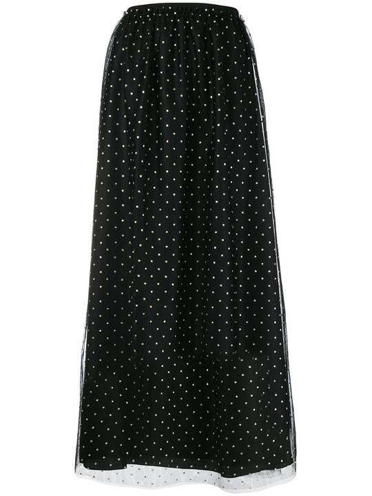 polka-dot maxi skirt展示图