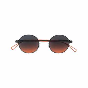 round frame sunglasses