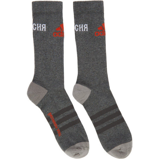 Grey adidas Originals Edition Socks展示图