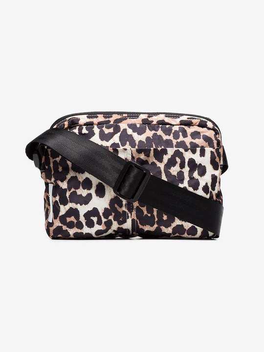 leopard print cross body bag展示图