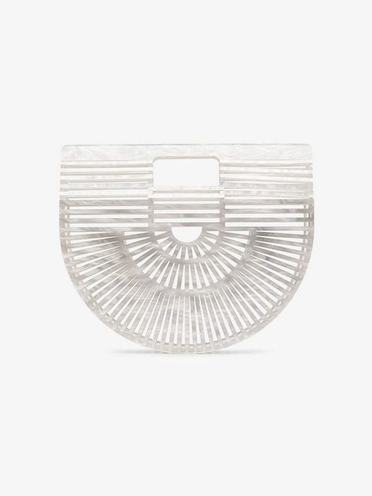 White Ark Mini Acrylic Tote Bag展示图