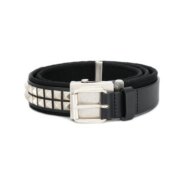 studded buckle belt