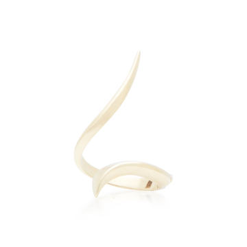 Heliconia 9K Gold Open Ring