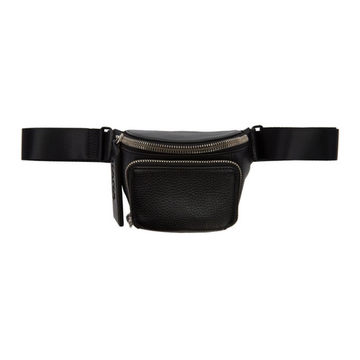 Black Pebbled Bum Bag