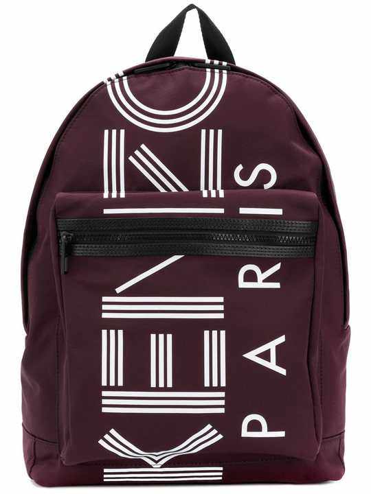 logo zipped backpack展示图