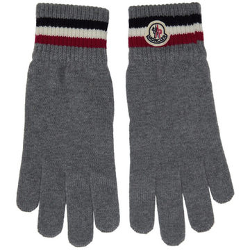 Grey Wool Corporate Gloves