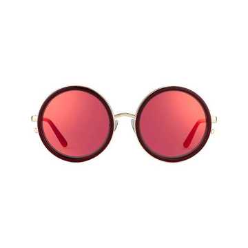 round frame sunglasses