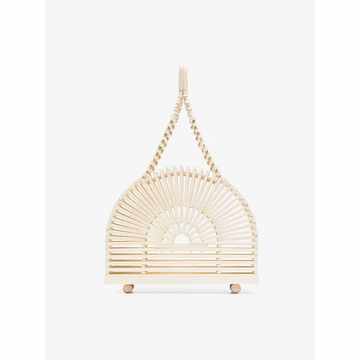 natural Cupola dome wooden tote