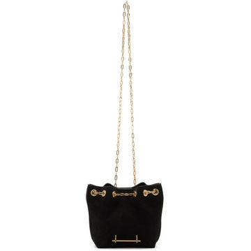 Black Mini Bucket Bag