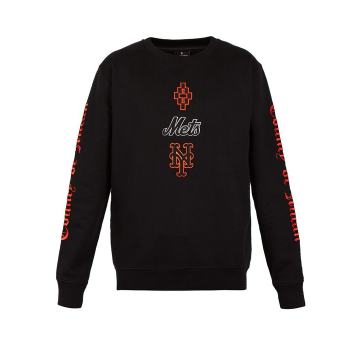 Mets-embroidered sweatshirt
