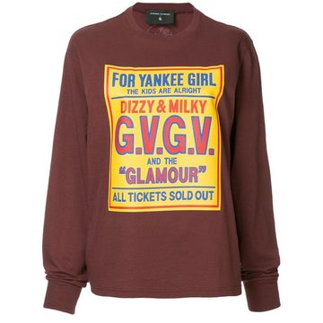 HYSTERIC GLAMOUR × G.V.G.V. printed sweatshirt