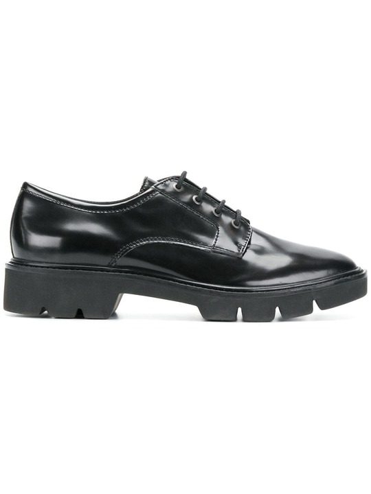 chunky sole oxford shoes展示图