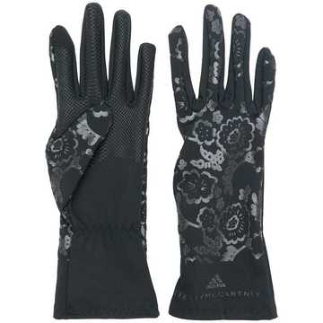 floral printed gloves