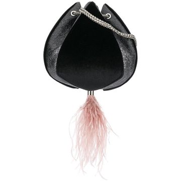 fringed detail pouch bag