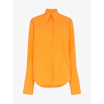 Orange Mira Oversized Collared Shirt