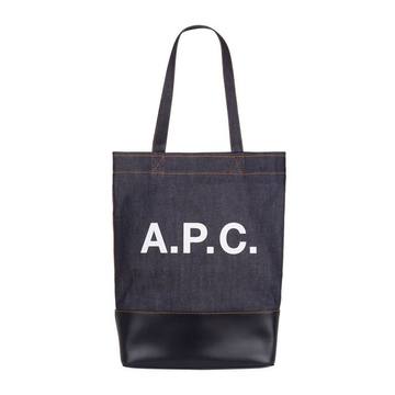 Logo Denim Tote Bag