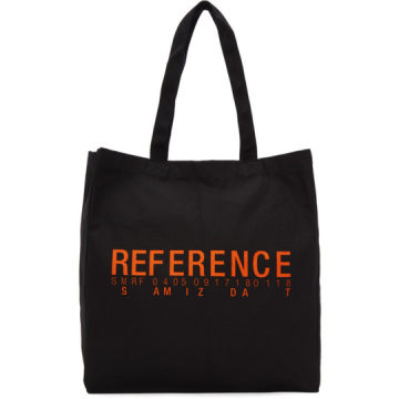 SSENSE Exclusive Black Reference Tote