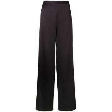 double-layer split trousers