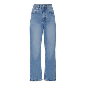 Charlotte High-Rise Straight-Leg Jean