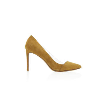 PVC Suede Pump