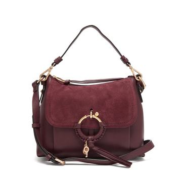 Joan medium leather shoulder bag