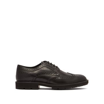 Leather brogue shoes