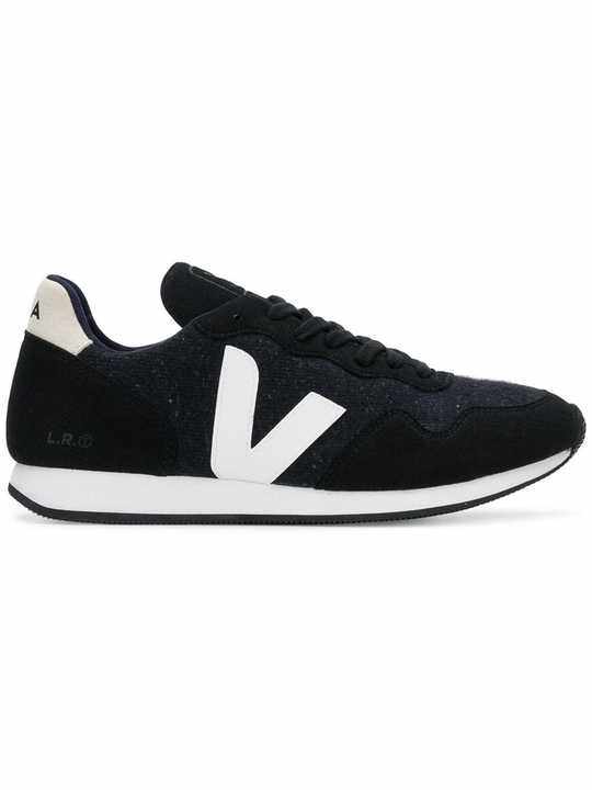 VEJA SDUFLANNEL BLACK WHITE展示图