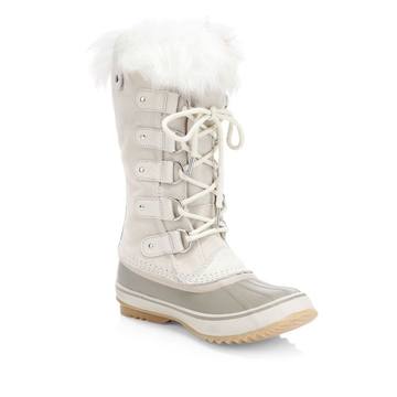 Joan of Arctic Waterproof Suede Faux Fur Boots