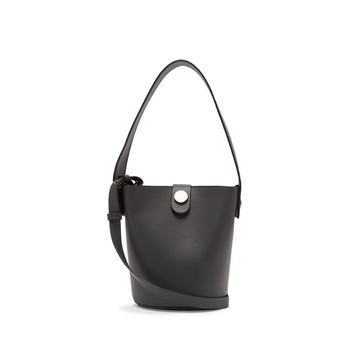 Nano Swing leather bucket bag