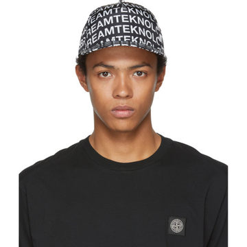 Black C-Printe Baseball Cap