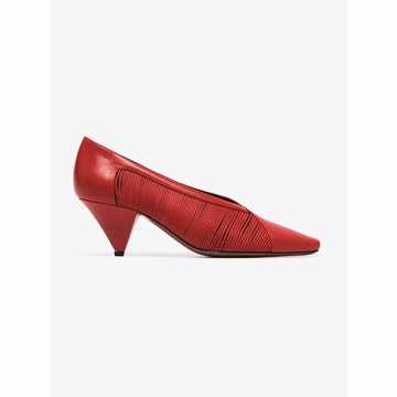 Red Setum 60 Leather Pumps