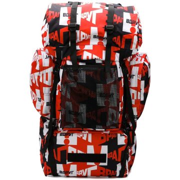large graphic print backpack