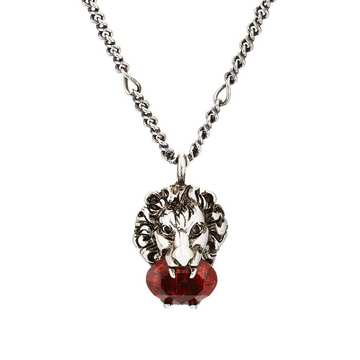 Lion Head Pendant Necklace