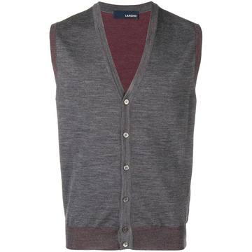 sleeveless cardigan