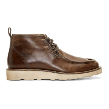 Brown Macclesfield Lace-Up Boots
