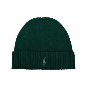 embroidered logo beanie