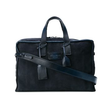 suede holdall