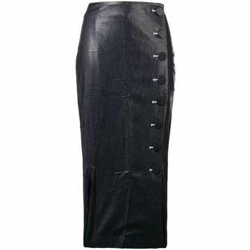 Tyler Faux Leather Skirt