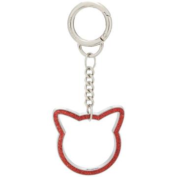 K/Kat Lock Glitter Keychain