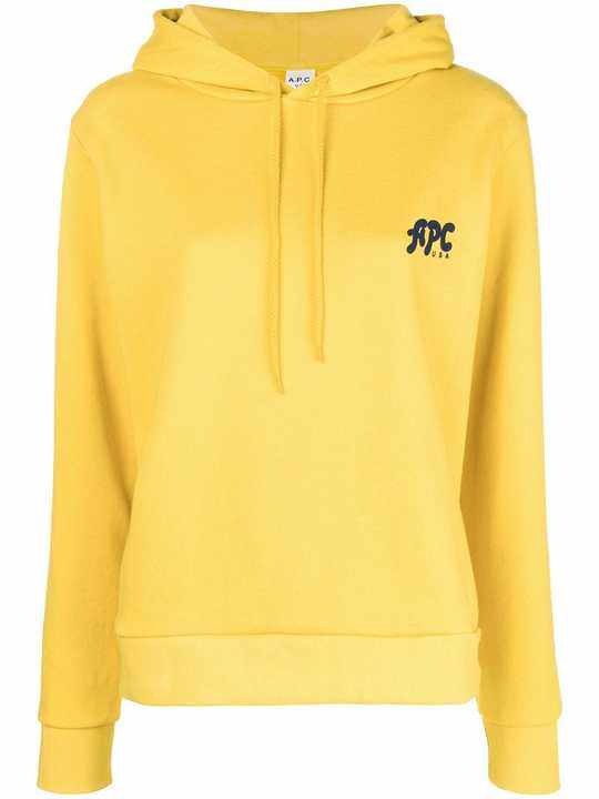 logo printed hoodie展示图