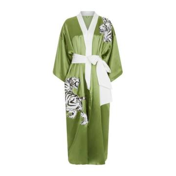 Queenie Fai Silk Kimono Robe